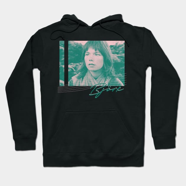 Björk / Aesthetic Style Fan Design Hoodie by unknown_pleasures